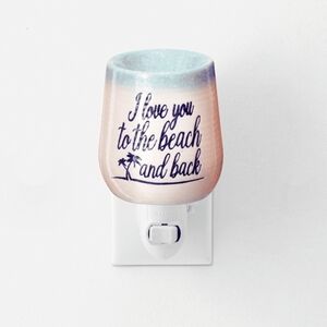 Scentsy I Love You To The Beach And Back Mini Wax Melt Warmer BNIB